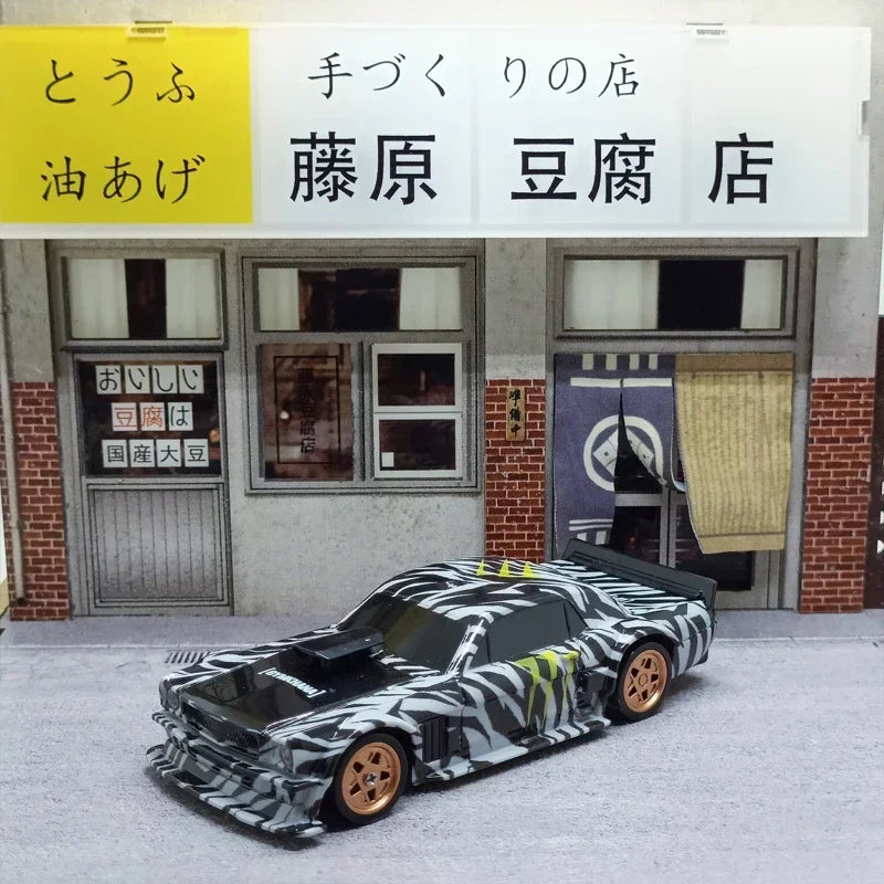 2.4G Remote Control 1/43 Scale High-Speed 4WD Drift Car Model