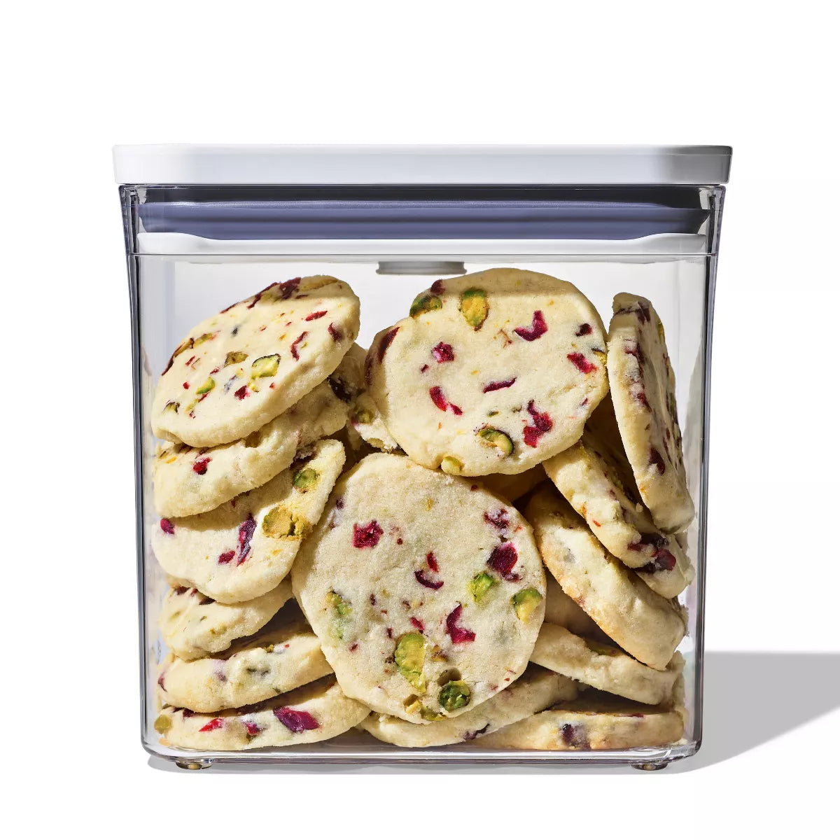 3-Piece BPA-Free Clear Plastic Food Storage Container Set with Airtight Seal, Dishwasher Safe