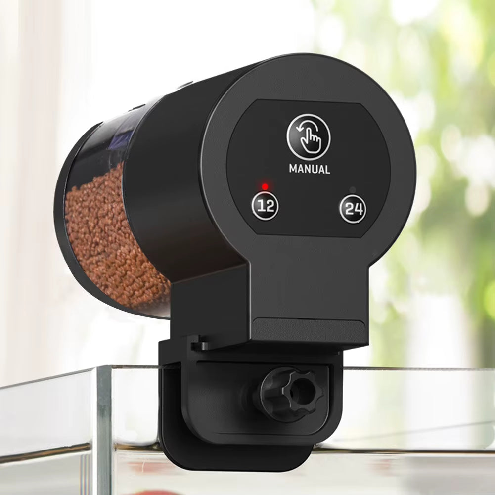 Automatic Fish Tank Feeder Large Capacity Timer Food Dispenser Intelligent Control Fish Feeder for Tank Aquariums & Pond