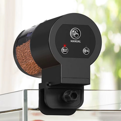 Automatic Fish Tank Feeder Large Capacity Timer Food Dispenser Intelligent Control Fish Feeder for Tank Aquariums & Pond