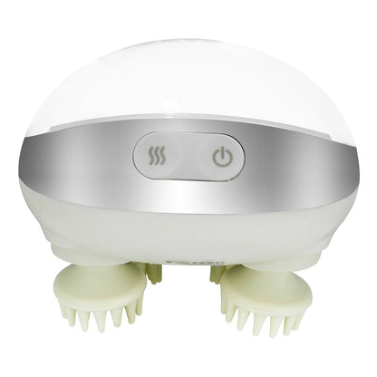 Electric Scalp Massager with Heat Rechargeable Head Massager Waterproof
