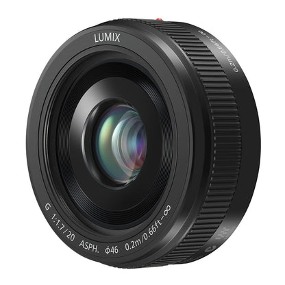 Panasonic LUMIX G II 20Mm F/1.7 ASPH. Lens Black