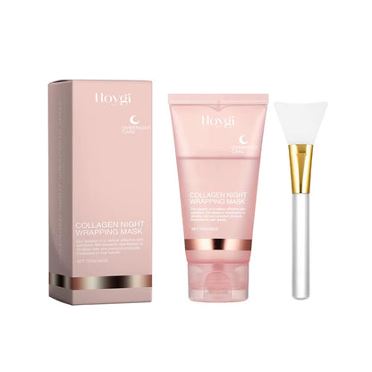 75G Hydrolyzed Collagen Peel-Off Facial Mask for Enhanced Elasticity, Hydration, and Dullness Reduction