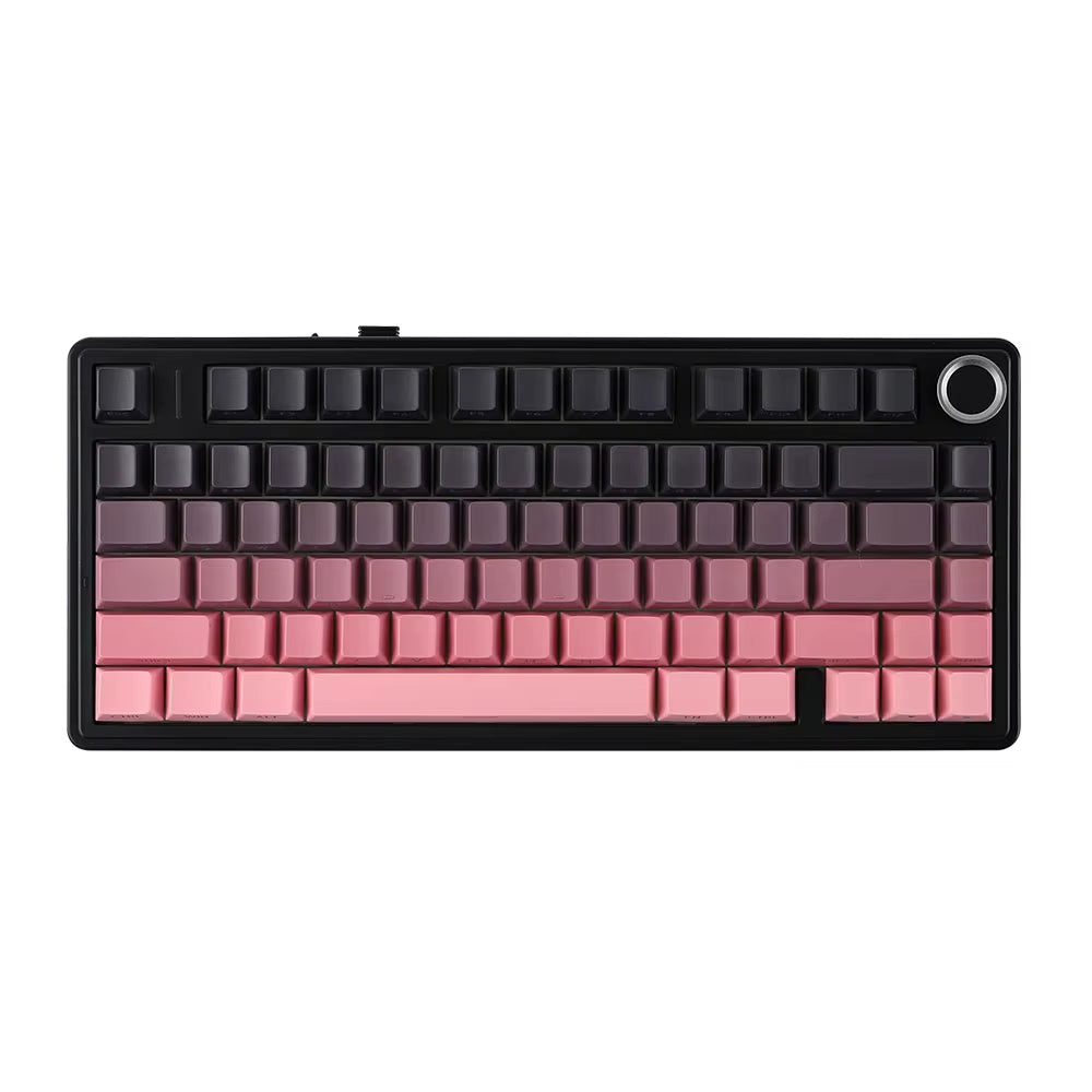 AULA F75 Pro Gasket Mounted Wireless Gaming Mechanical Keyboard RGB Customized 75% Layout Side-Engraving PBT Keycaps