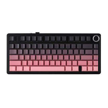AULA F75 Pro Gasket Mounted Wireless Gaming Mechanical Keyboard RGB Customized 75% Layout Side-Engraving PBT Keycaps