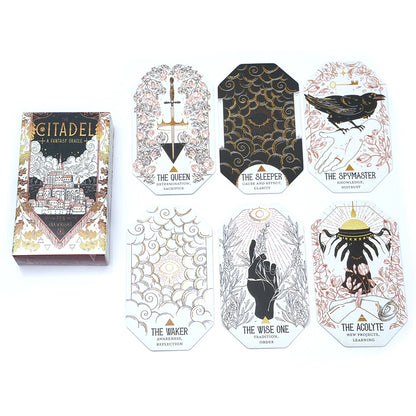 The Citadel a Fantasy Oracle Tarot Deck Tarot Card Entertainment Game for Family Party Board Game Oracle Cards