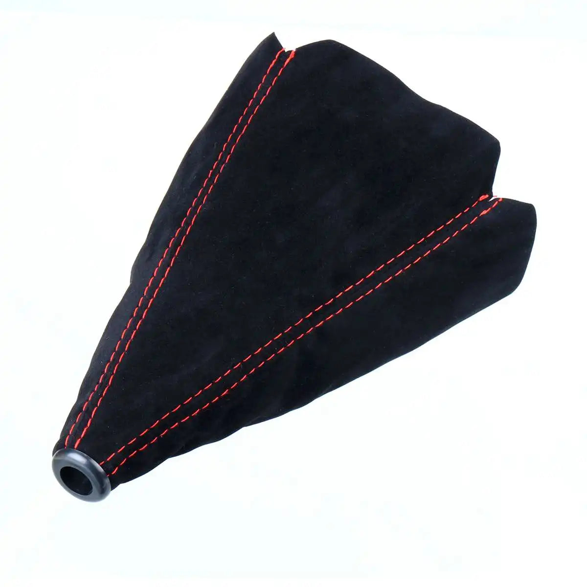 Universal Suede Leather Gear Shift Collar and Boot Cover for Manual Transmission Vehicles