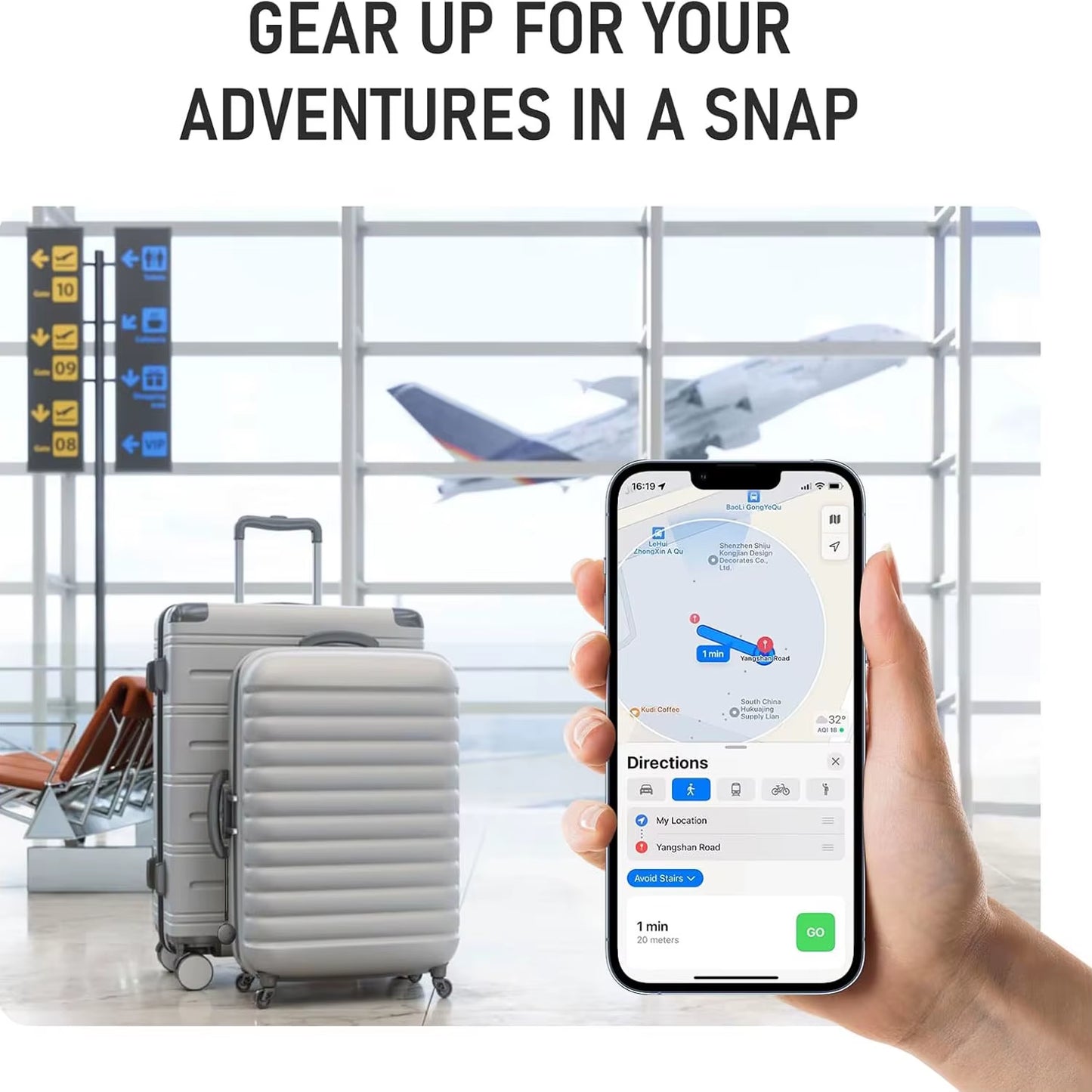 Smart Airtag Air Tag for Apple Find My APP Itag anti Lost GPS Tracker Tag Finder GPS Lost Tracker Pet Car Key