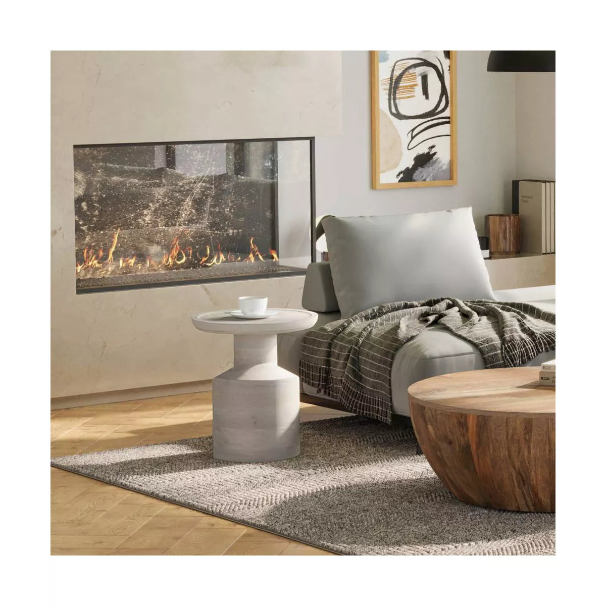 Norbury Wooden Accent Table 