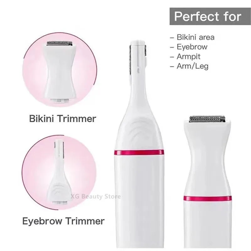 Women'S Electric Razor - Electric Lady Shaver, Ladies Epilator Razor, Foil Shaver with Stainless Steel Blade, Charging,
