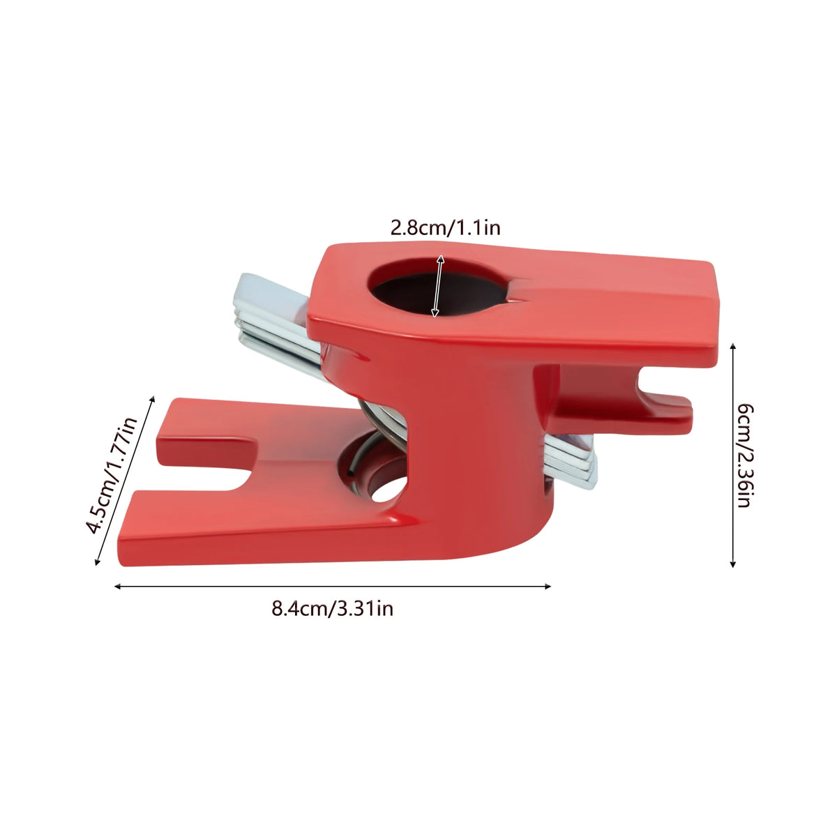 4-Piece Wood Gluing Pipe Clamp Set for 3/4" Threaded Pipes - Ideal for Woodworking Applications