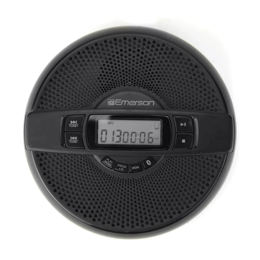 Emerson Portable Bluetooth CD Player W FM Radio, Speaker and Programmable Memory