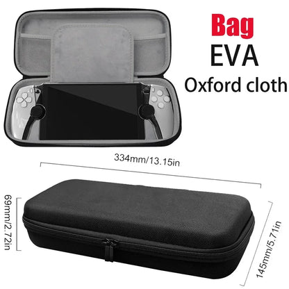 Carrying Case for PS5 Portal Case EVA Hard Carrying Case Storage Bag Anti-Scratch Travel Carry Handbag for Playstation 5 Portal