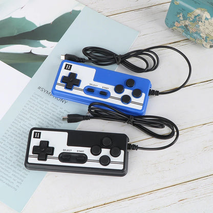 Classic Retro Version of Home Fc Plug-In Double Handheld Game Console Handle Game Controller
