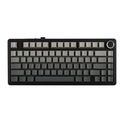 AULA F75 Pro Gasket Mounted Wireless Gaming Mechanical Keyboard RGB Customized 75% Layout Side-Engraving PBT Keycaps