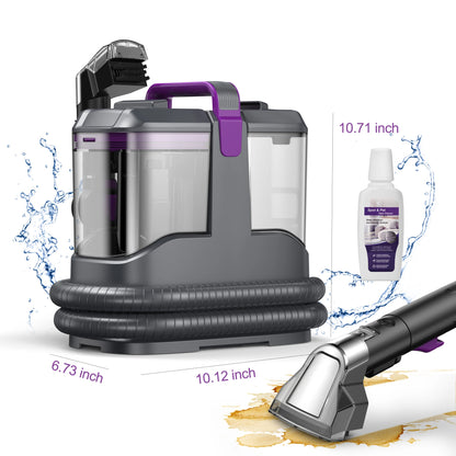 C9 Corded Carpet Vacuum Cleaner with 1.4M Hose and Wet Sprayer for Upholstery and Automotive Use