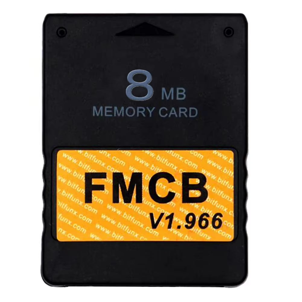 2025 Free Mcboot V1.966 Memory Card Compatible with All PS2 Consoles for Sony PS2 FMCB Game Saver 8MB/16MB/64MB Memory Card