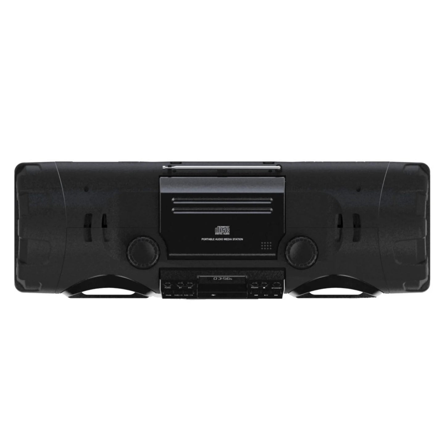 Emerson Dual Subwoofer Bluetooth Boombox