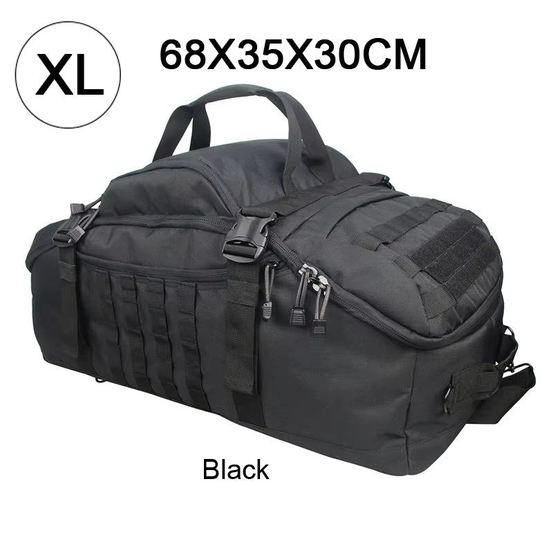 30L 45L 80L Sport Travel Bag Molle Tactical Backpack Gym Fitness Bag Large Duffle Bags for Camping Hunting Fishing