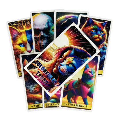 Crystals Tarot Cards Oracle Cards Tarot Deck and Card Game High Quality Kabbalis Board Game Divination Fate Party Enterainment
