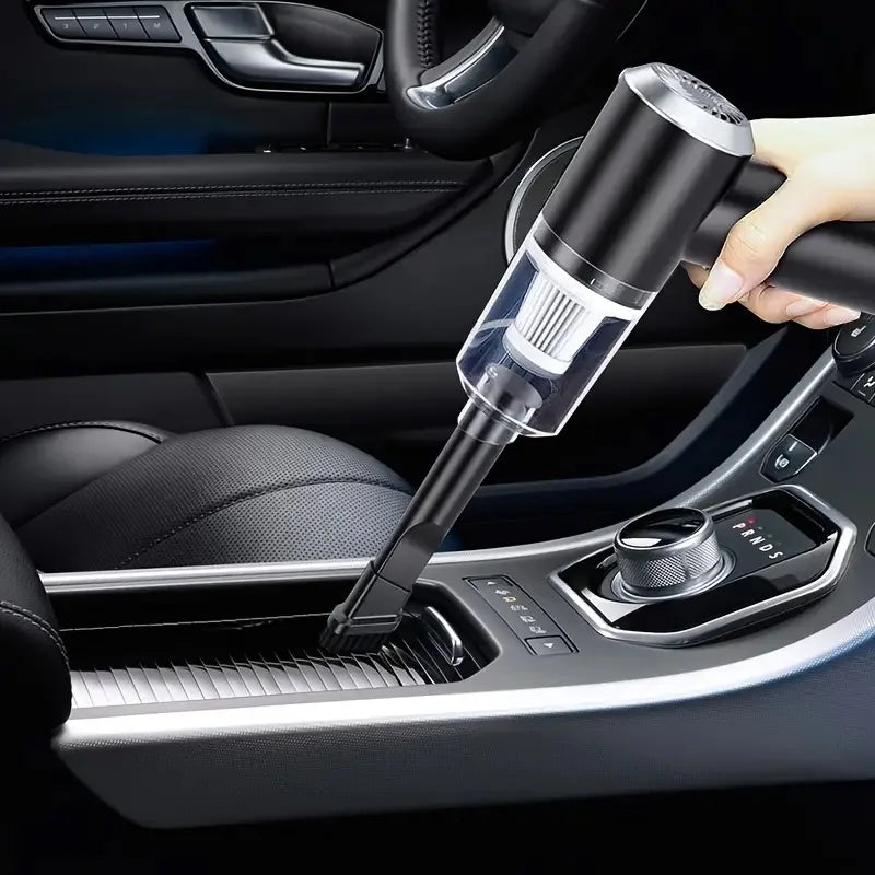 Compact Wireless Vacuum Cleaner with Powerful Suction – Versatile Rechargeable Dust Removal Solution for Computers, Home, and Automotive Cleaning