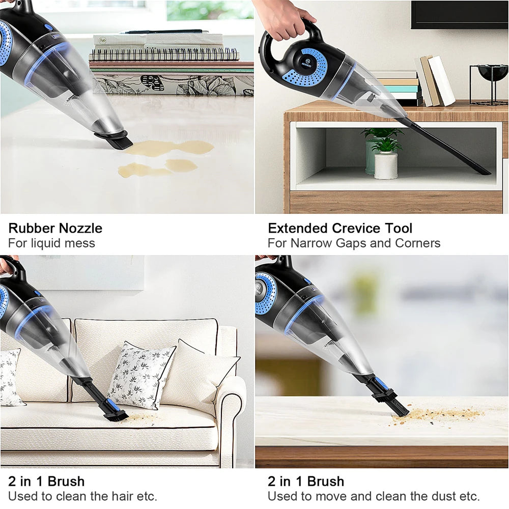  Powerful Wet and Dry Handheld Vacuum Cleaner for Cleaning Appliance Enthusiasts