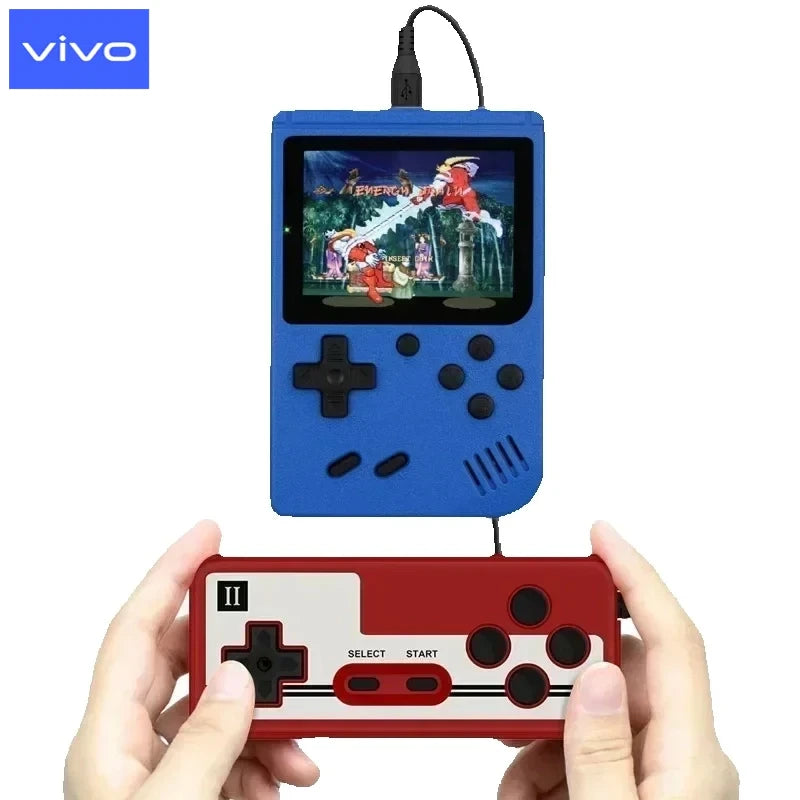 Portable Retro Mini Game Console 8-Bit Handheld Game Player Built-In 500 Games AV Out Game Console Valentine'S Day Gift