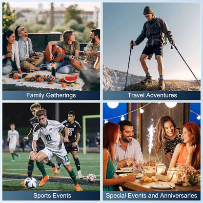 4K Camcorder Video Camera with 48MP Vlogging Camera with Wi-Fi & App Control,Video Recorder with 3X Battery Life, 16X Zoom