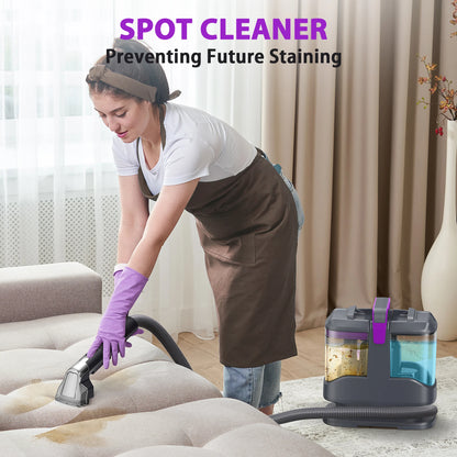 C9 Corded Carpet Vacuum Cleaner with 1.4M Hose and Wet Sprayer for Upholstery and Automotive Use