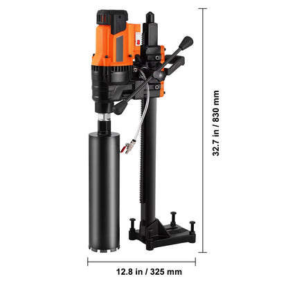 Succebuy 3000W/3200W Core Drill Machine with Diamond Stand for Rugged Concrete Drilling - Wet and Dry Use