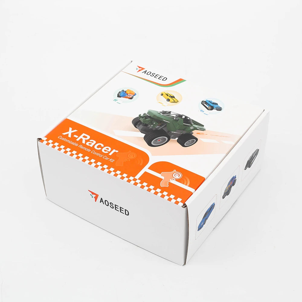 X-Racer Toy Creation Kit 330 Pieces Fit for X-Maker 3D Printed Remote Control Car Assembly STEM Educational DIY Fun