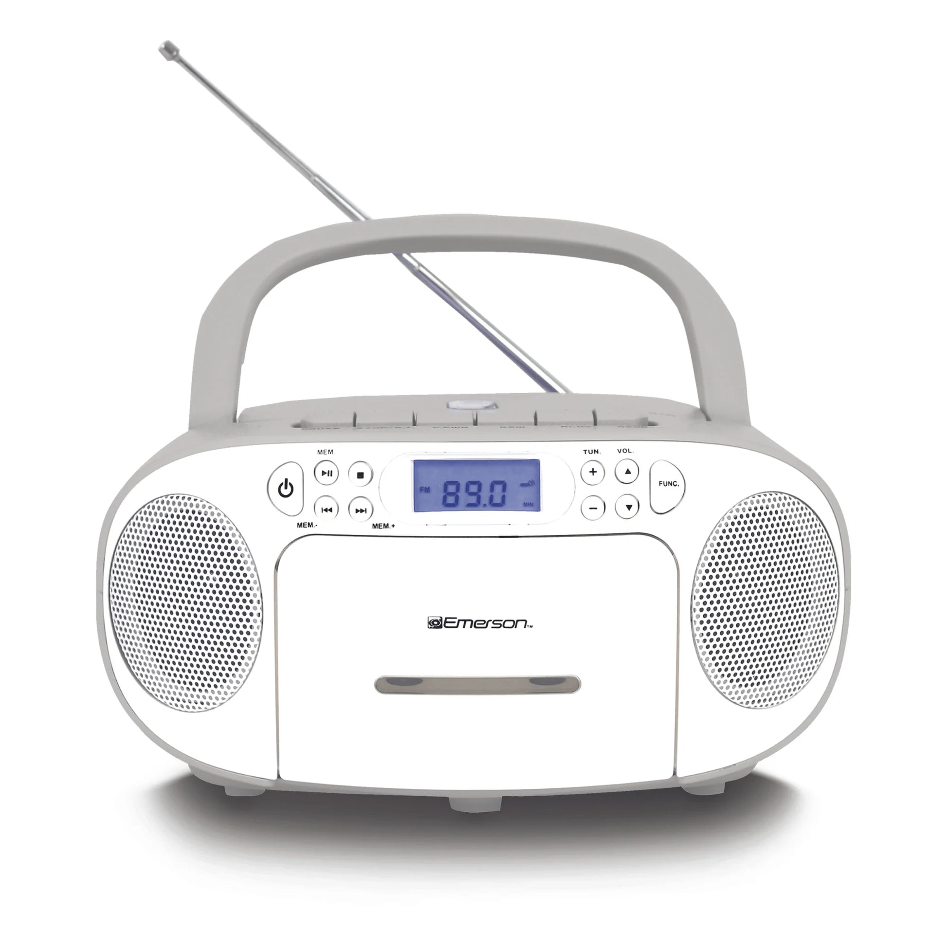 Emerson Portable Cd/Cassette Boombox with AM/FM Radio
