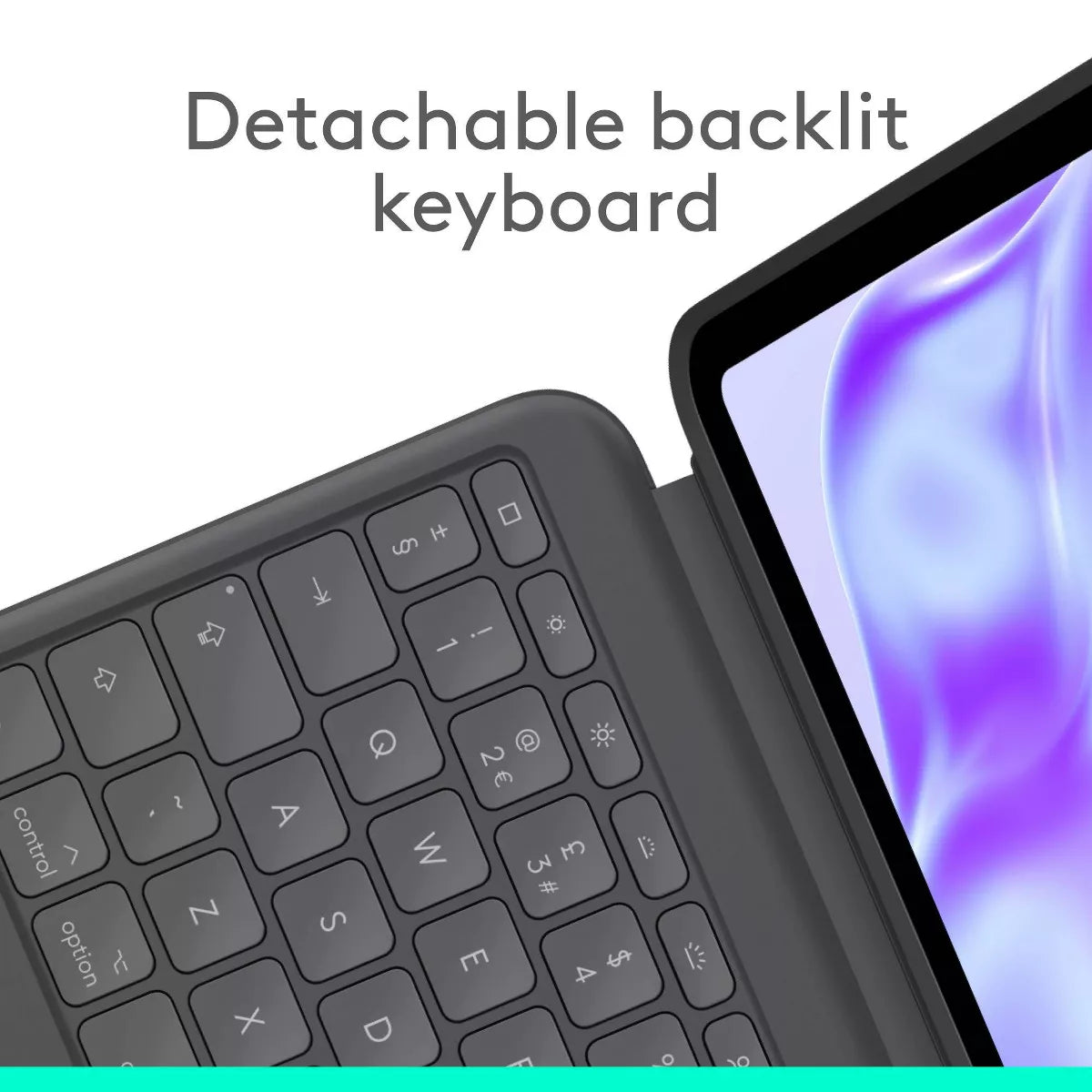 Logitech Combo Touch Keyboard Case for Apple Ipad Pro 11-Inch (M4) - Graphite
