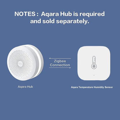 Smart Air Pressure Temperature Humidity Sensor Environment Zigbee Remote Control Work with Xiaomi Home Homekit Gateway Hub
