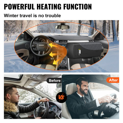 Succebuy 8KW Diesel Air Heater with Muffler, 12V Remote Control Parking Heater for Cars, Trucks, and Boats with LCD Switch