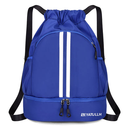 Fitness Backpack Gym Bag Sport Basketball Backpack Travel Outdoor Pack Waterproof Swimming Bag Pouch Hiking Climbing Mochila