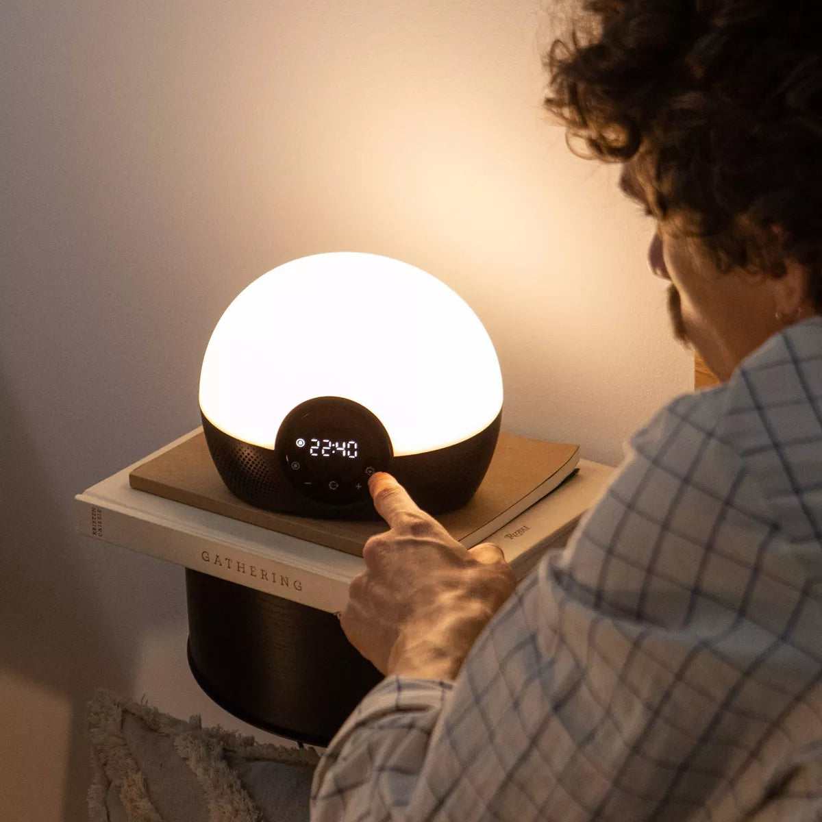 Body clock Glow 150 Sunrise and Sunset Alarm Clock with Wake-Up Light