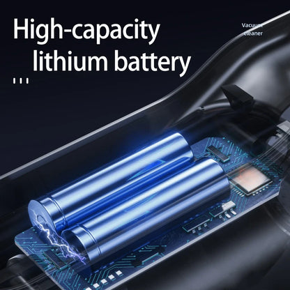 Wireless High-Power Dual-Use Car and Home Vacuum Cleaner - Multi-Functional Handheld Device with Strong Suction