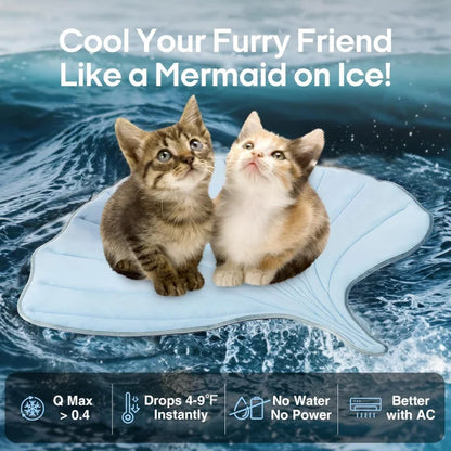 Eco-Friendly Cooling Mat for Large Dogs and Cats - Perfect for Crates, Camping, and Outdoor Use
