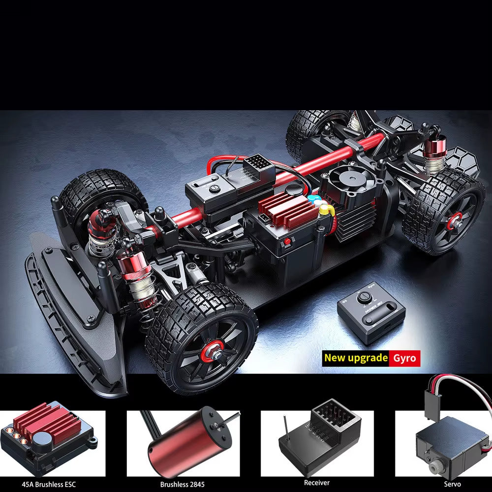 MJX 14301 14302 14303 1/14 RC Car 55Km/H Brushless HYPER GO 2.4G Remote Control 4WD Off-Road High Speed RC Car Truck Hobby Toy