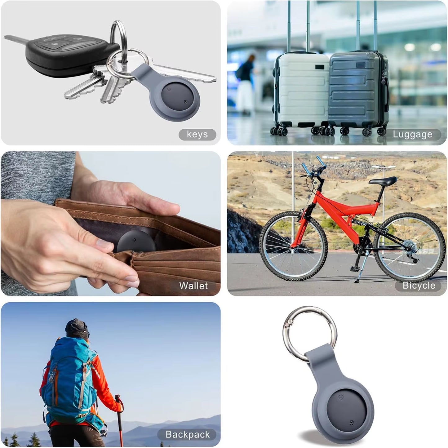 Smart Airtag Air Tag for Apple Find My APP Itag anti Lost GPS Tracker Tag Finder GPS Lost Tracker Pet Car Key