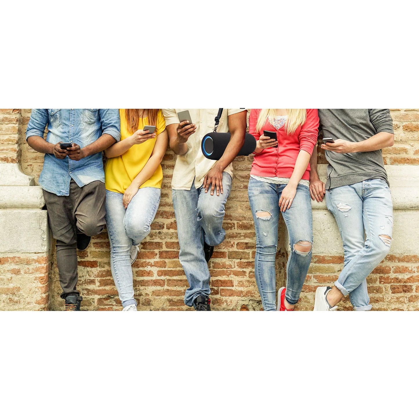 Supersonic Portable Bluetooth Speaker, TWS, Voice Recognition & Built-In Mic (IQ-2323BT)