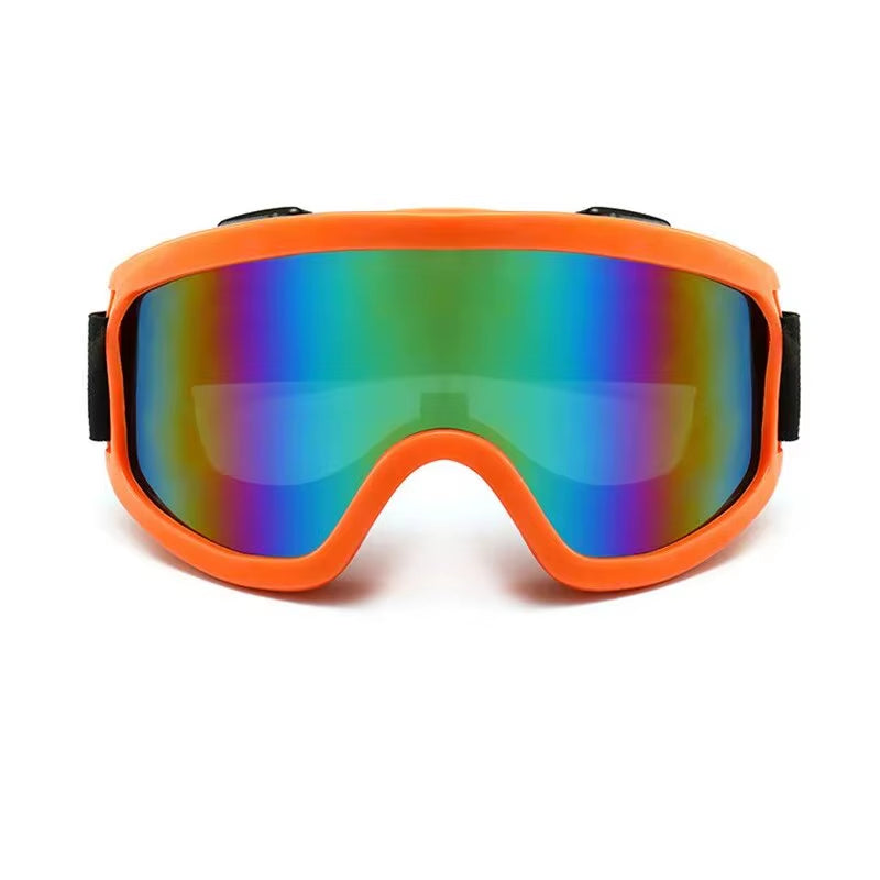 Protective Motorcycle Helmet Goggles for Outdoor Sports - Windproof and Dustproof Eye Protection for Skiing, Snowboarding, Motocross, and Riot Control