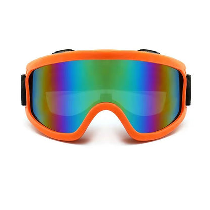 Protective Motorcycle Helmet Goggles for Outdoor Sports - Windproof and Dustproof Eye Protection for Skiing, Snowboarding, Motocross, and Riot Control