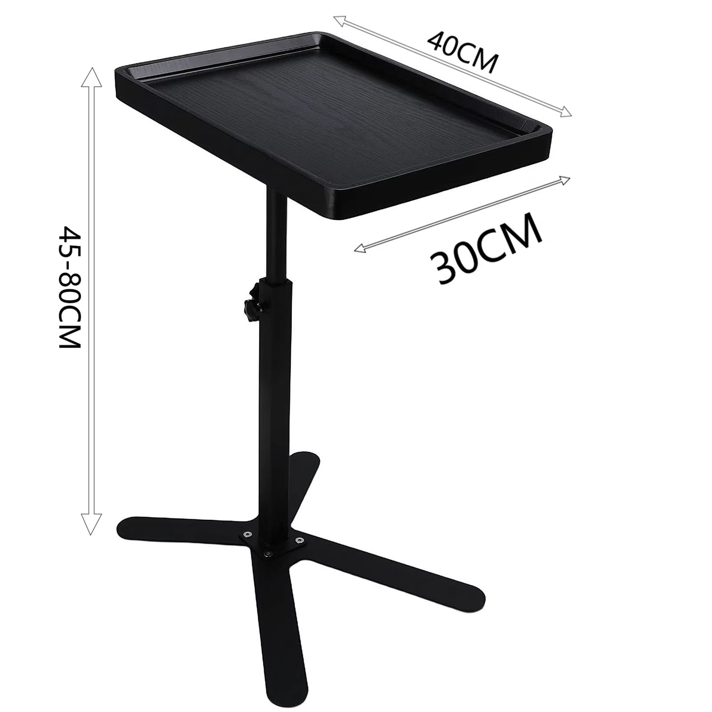 C Shaped Living Room Side Table Sofa Side Cabinet Mobile Coffee Table Simple Small Square Table Bedroom Bedside Table with Wheel