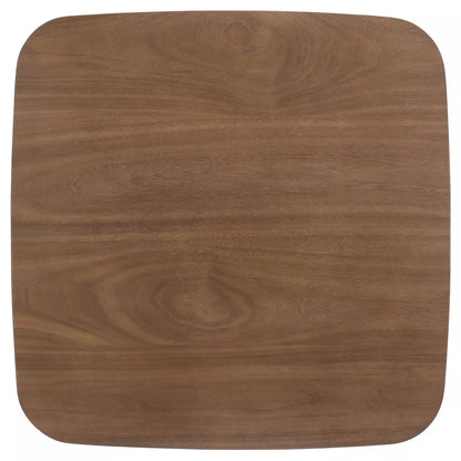 3Pc Radley Wood Coffee Table Set Walnut - Modern Living Room , Beveled Edge Design