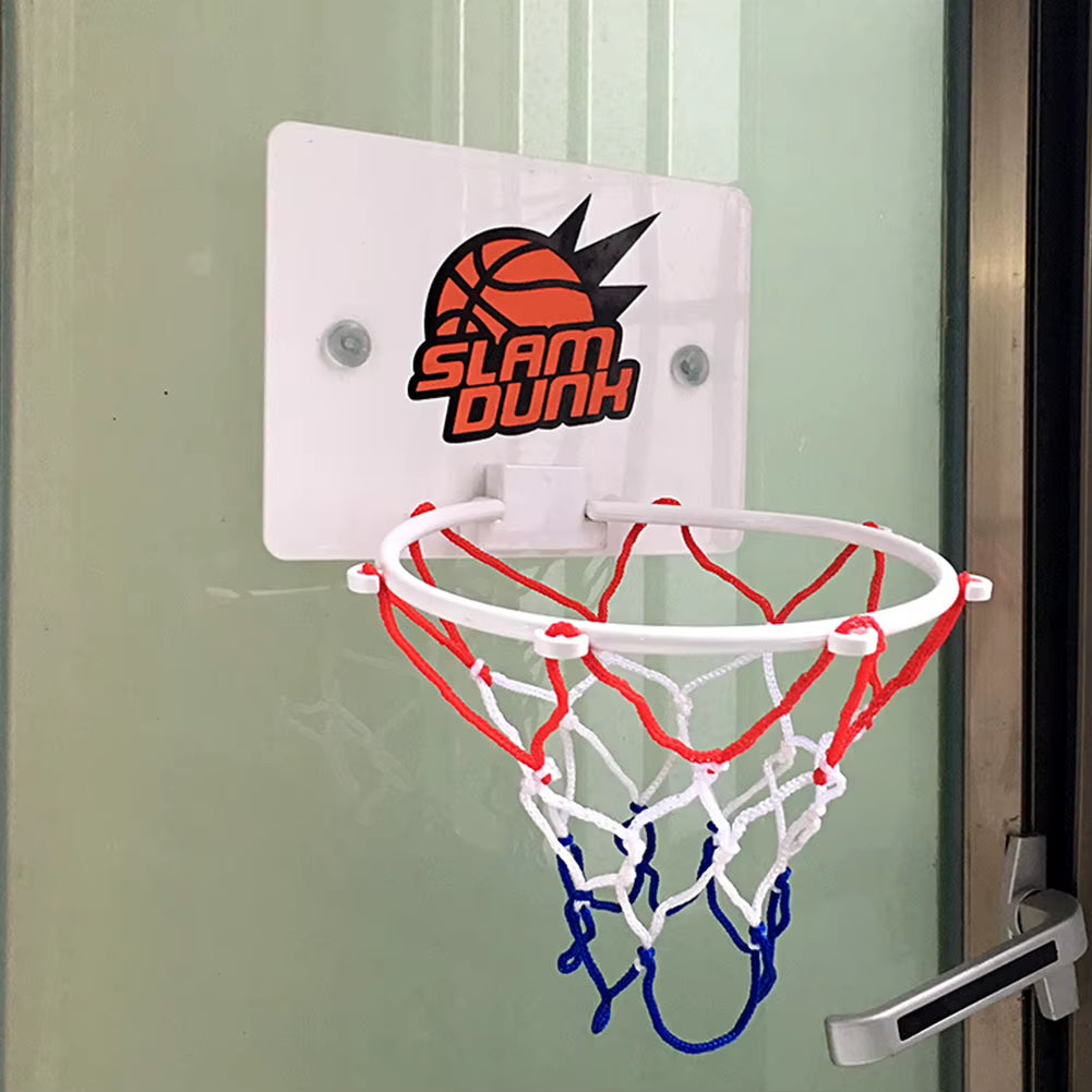 1-5Set Mini Basketball Hoop Set with Ball and Inflatable Kids Funny Game Home Sports Wall Hanging Basket Pump for Indoor Outdoor