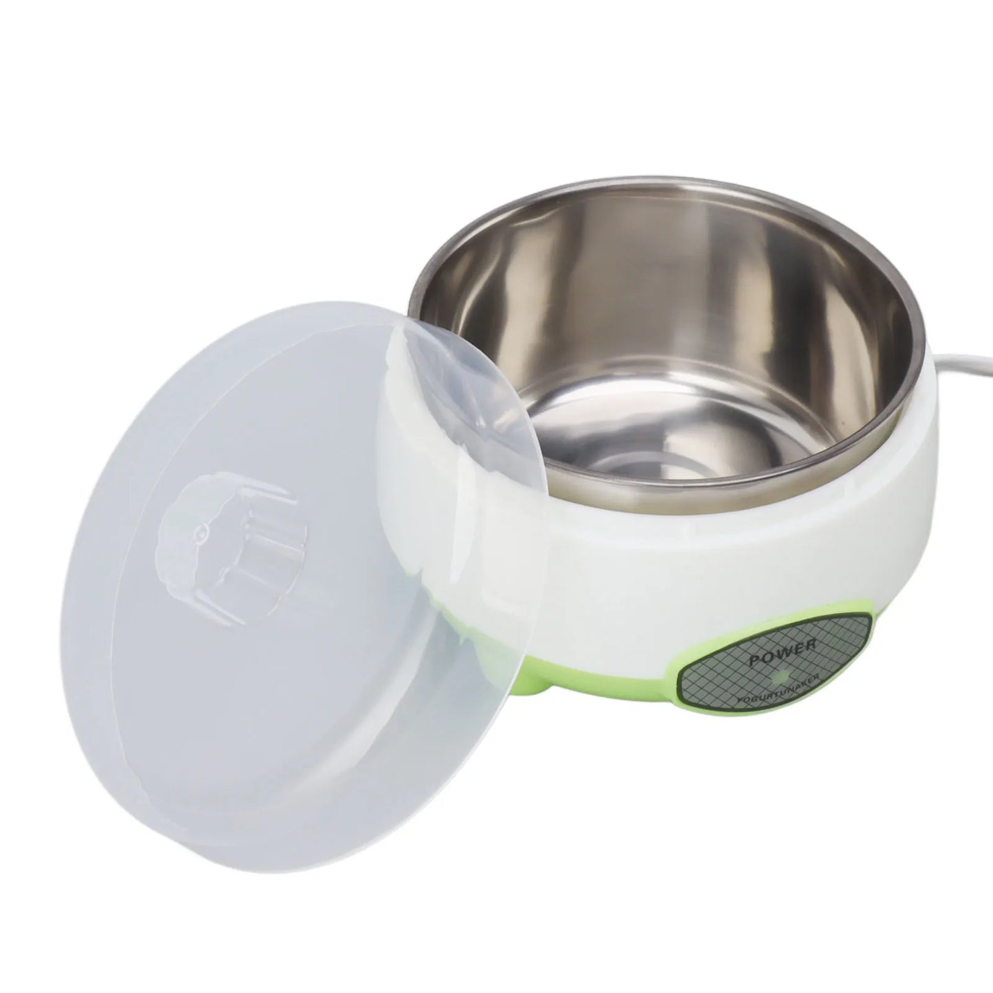 Stainless Steel Compact Yogurt Maker with Homemade DIY Yogurt Making Function