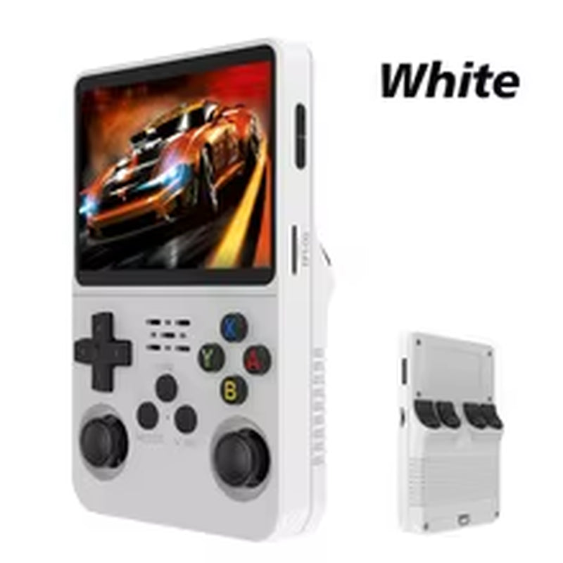 Open Source R36 64G Handheld Game Console 64G Best Games Linux System 3.5
