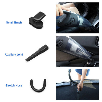 Cordless Portable Handheld Vacuum Cleaner with USB Charging - Strong Suction 12000Pa for Wet and Dry Cleaning